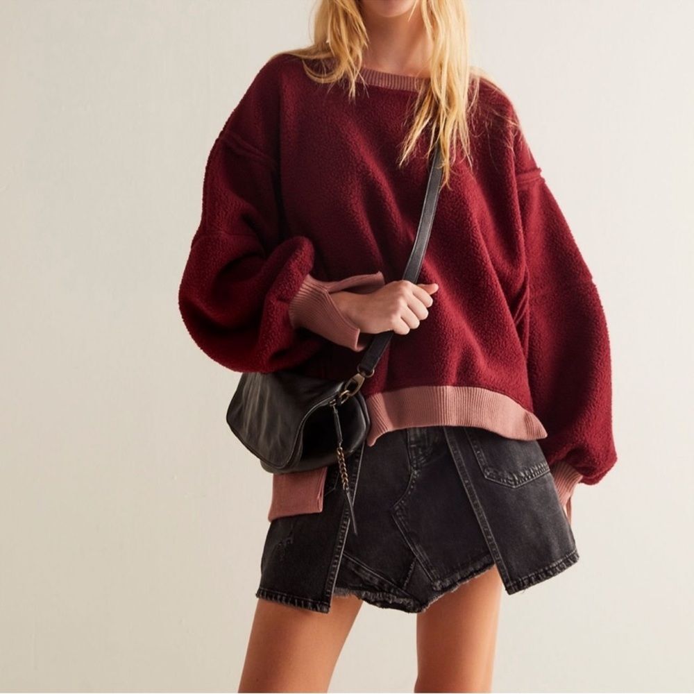 Free People - We The Free - Cozy Camden sweatshirt size Extra Small